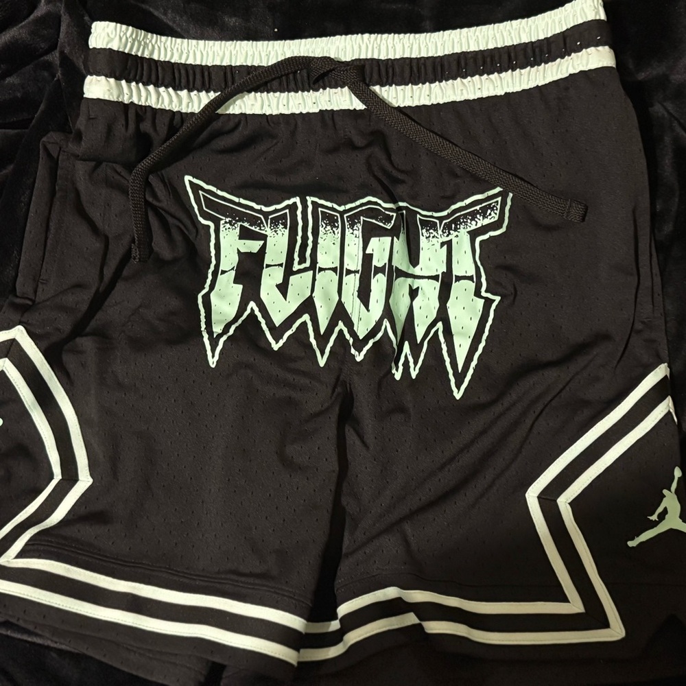 Jordan Black Flight Basketball Shorts